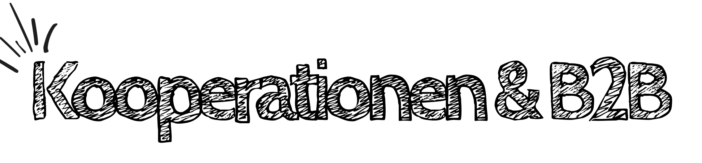 Bildüberschrift Kooperationen &amp; B2B